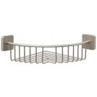 TIGER ONU PANIER DE DOUCHE ANGULAIRE 21,8 CM ACIER INOXYDABLE BROSSÉ