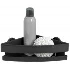 TIGER NOON PANIER DE DOUCHE ANGULAIRE 22 CM NOIR