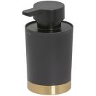 TIGER TUNE ZEEPDISPENSER 180ML VRIJSTAAND MESSING GEBORSTELD / ZWART