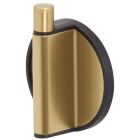 TIGER TUNE HANDDOEKHAAK MESSING GEBORSTELD / ZWART