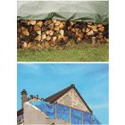 IVANA AFDEKZEIL 150 BLAUW/GROEN 10X12M FS