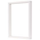 CANDO CADRE D'ENCASTREMENT POUR PORTE MOUTIQUAIRE PLISÉE 130X260CM BLANC