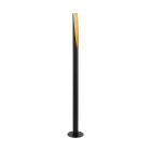 EGLO BARBOTTO LAMPADAIRE ACIER/NOIR OR 1370MM
