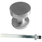 BOUTON PLAT INOX PLUS