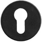 CYLINDERPLAATJE ROND SHAPE ZWART