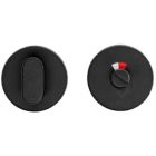 GARNITURE WC RONDE SHAPE NOIR