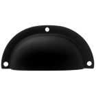 TIRANT DE MEUBLE COQUILLE MODERNE NOIR