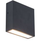 LUTEC GEMINI XF OUTDOOR LED APPLIQE - NOIR MAT
