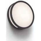 LUTEC ROLA OUTDOOR APPLIQUE/PLAFONNIER NOIR MAT