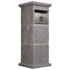 BOITE AU LETTRES A PAQUETS PIERRE BLEUE