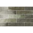 CARRELAGE MURAL TRIBECA SAGE GREEN EQF104 6X24.6CM BRILLANT