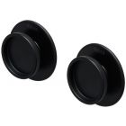 TIGER TESS CROCHET PORTE-SERVIETTE NOIR (2 PIÈCES)