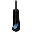 TIGER TESS PORTE-BROSSE DE TOILETTE AUTOPORTANTE AVEC BROSSE FLEXIBLE SWOOP NOIR / ANTHRACITE