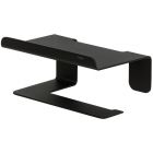 TIGER COLAR PORTE-ROULEAU PAPIER TOILETTE AVEC ÉTAGÈRE NOIR