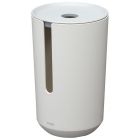 TIGER TESS PORTE-ROULEAUX PAPIER TOILETTE DE RÉSERVE AVEC COUVERCLE AUTOPORTANTE BLANC / GRIS CLAIR