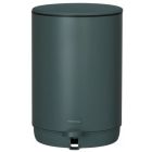 SEALSKIN MIND POUBELLE À PÉDALE 5 LITRES AUTOPORTANTE VERT FONCÉ