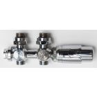 SET DE RACCORDEMENT UNIVERSEL LUXE INVERSE DROITE CHROME