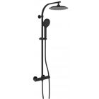 SCHUTTE MADURA FRESH HOOFDDOUCHE THERMOST.MENGKRAAN ZWART