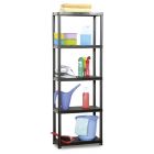 PRACTO HOME PLASTIC REK 172X61X31CM 5 LEGBORDEN 125KG