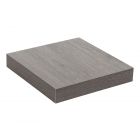 PRACTO HOME TABLETTE MURALE CHENE ANTHRACITE