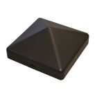 PYRAMIDE DECORATIVE 90X90MM NOIR RECYCLED PET