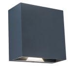 LUTEC GEMINI BEAMS APPLIQUE LED UP & DOWN GRIS FONCÉ