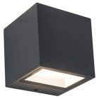LUTEC GEMINI LED WANDLAMP BUITEN UP& DOWN MINI ANTRACIET