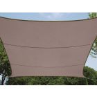PEREL RECHTHOEKIG ZONNEZEIL 4X3M TAUPE