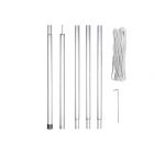 PEREL MAT POUR VOILE SOLAIRE - 2.5 m - AVEC HAUBAN