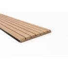 MAESTRO LATT PANNEAU MURAL 20X300X2770 PEPPER OAK/BLACK