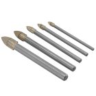 IRWIN 10507912 SET DE MECHES VERRE/CARRELAGE 5PCS : 4/5/6/8/11MM