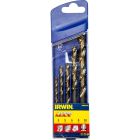 IRWIN 10502234 HSS FORETS A METAL TURBOMAX SET 4-5-6-8-10MM
