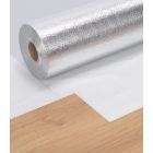 THYS ONDERVLOER PARKETFOAM 2MM ZILVER MET FLAP 15M²/ROL