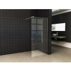 WIESBADEN DOUCHE A L'ITALIENNE SLIM PLAQUE DE VERRE CLAIR 1400X2000 8MM NANO