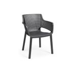 KETER ELISA CHAIR GRAPHITE 62.5X57X79