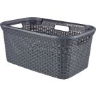KETER STYLE PANIER À LIGNE 45L ANTHRACITE