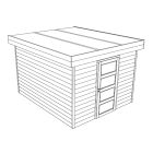 TUINHUIS MODERN 330X270CM *