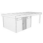 CARTRI TUINHUIS MODERN 330X330CM + LUIFEL 350CM