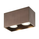 FANTASIA BABAR PLAFONDLICHT BRONS VIERKANT 2XGU10 MAX 50W