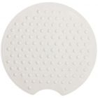 SEALSKIN ROTONDO TAPIS ANTIDÉRAPANT DIA 55 CM CAOUTCHOUC BLANC