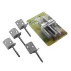 EQUERRE DE FIXATION 4PCS INOX