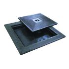 CHASSIS DE VISITE 70X70CM FONTE DOUBLE