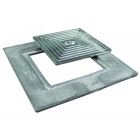 COUVERCLE DE PUITS ALUMINIUM 60X60