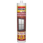 SOUDAL RAMEN EN VENSTERS SILICONE WIT 290ML