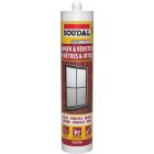 SOUDAL FENETRES ET VITRES SILICONE GRIS 290ML