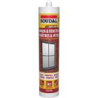 SOUDAL RAMEN EN VENSTERS SILICONE BRUIN 290ML