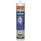 SOUDAL SANITAIRE SILICONE TRANSPARENT 290ML