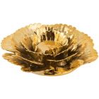 J-LINE PHPH FLEUR CERAMIQUE OR