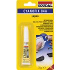 SOUDAL CYANOFIX 84A COLLE A PRISE UTRA RAPIDE 3GR