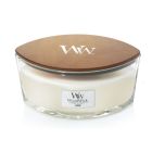 WOODWICK BOUGIE PARFUMEE LINEN ELLIPSE CANDLE